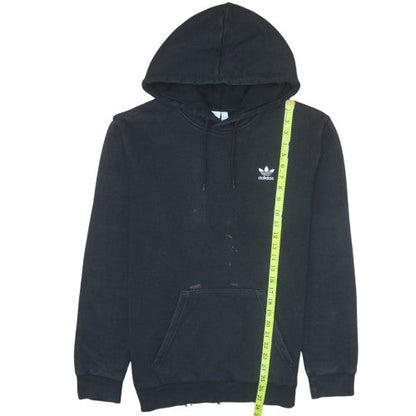 Mens UK Size M adidas Black Pullover Hoodie