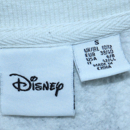 Womens UK Size S Disney White Pullover Sweatshirt