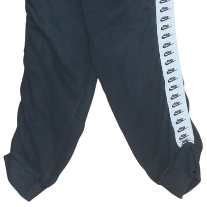 Mens UK Size M Nike Regular Fit Jogger Black Trousers