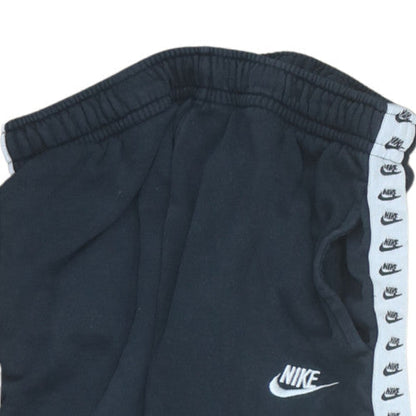 Mens UK Size M Nike Regular Fit Jogger Black Trousers