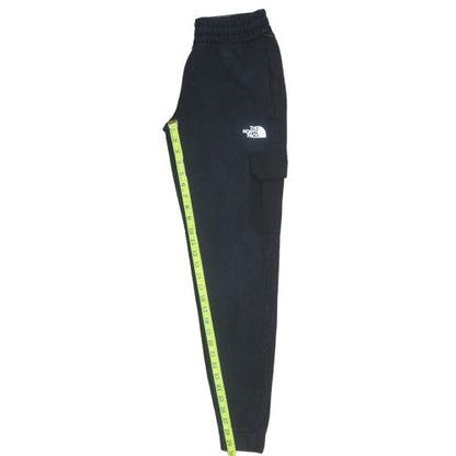 The North Face Women's Black Cargo Fleece Tapered Trousers Size S