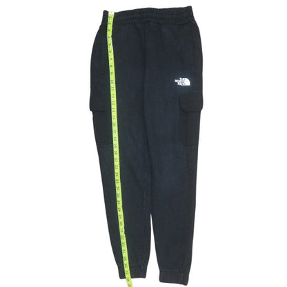 The North Face Women's Black Cargo Fleece Tapered Trousers Size S