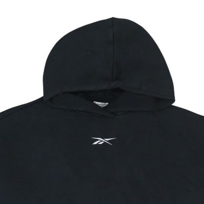 Womens UK Size M Reebok Black Pullover Hoodie