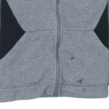 Nike Boys Grey Full Zip Fleece Hoodie XL 158-170cm Sports Casual