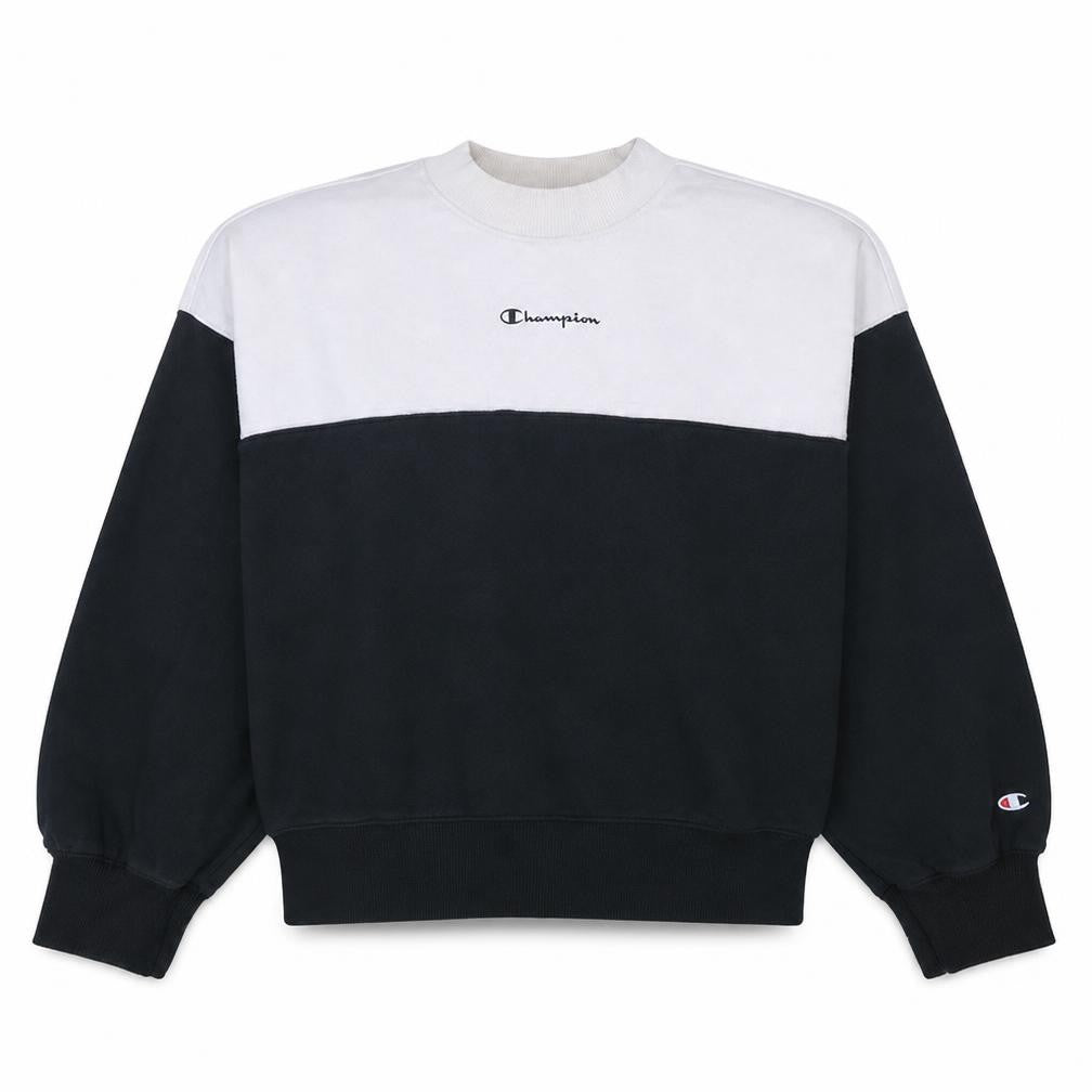 Womens UK Size M Champion Black Pullover Sweatshirt