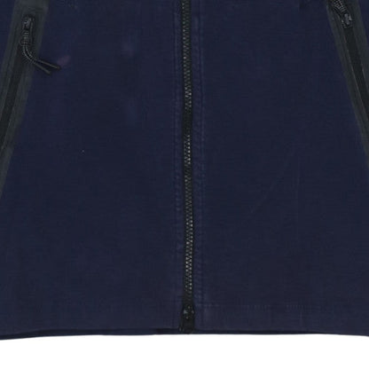 Mens UK Size S Nike Blue Full Zip Hoodie