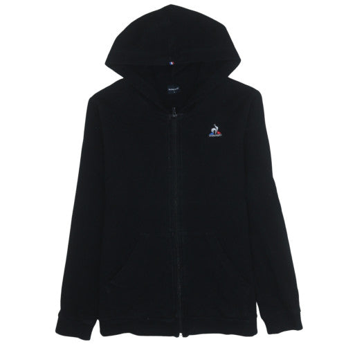 Mens UK Size L le coq sportif Black Full Zip Hoodie