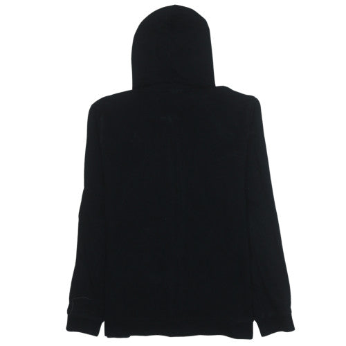 Mens UK Size L le coq sportif Black Full Zip Hoodie