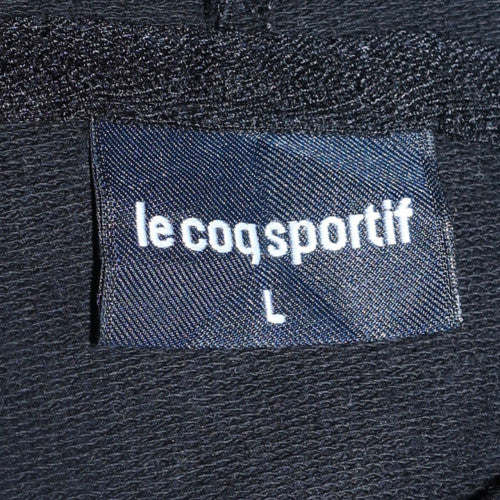 Mens UK Size L le coq sportif Black Full Zip Hoodie
