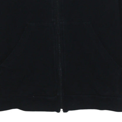 Mens UK Size L le coq sportif Black Full Zip Hoodie