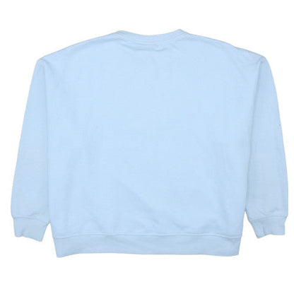 Womens UK Size 2XL Disney Blue Pullover Sweatshirt