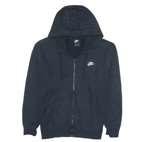 Mens UK Size XL Nike Black Full Zip Hoodie