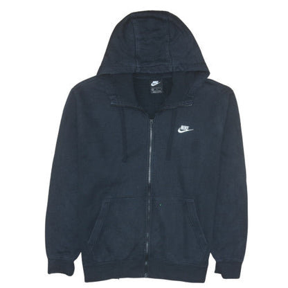 Mens UK Size XL Nike Black Full Zip Hoodie