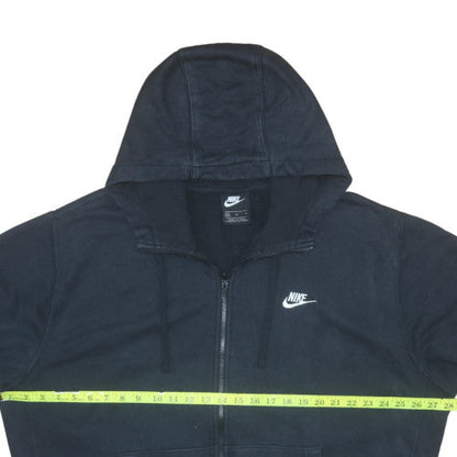 Mens UK Size XL Nike Black Full Zip Hoodie