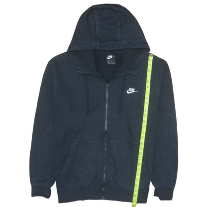 Mens UK Size XL Nike Black Full Zip Hoodie