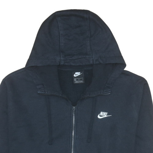 Mens UK Size XL Nike Black Full Zip Hoodie
