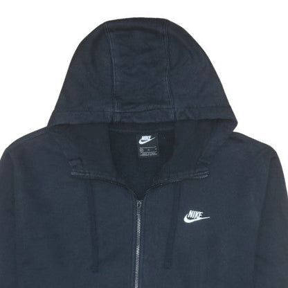Mens UK Size XL Nike Black Full Zip Hoodie
