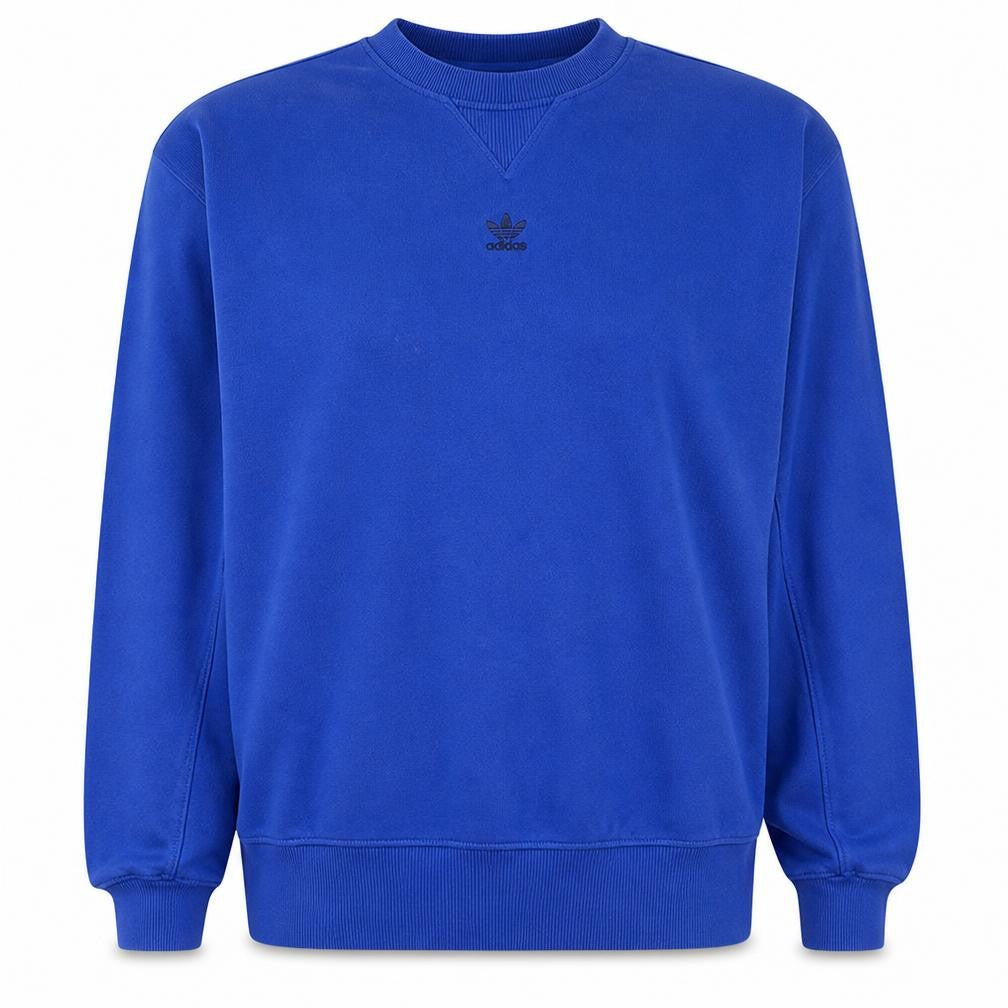 Womens UK Size 10 adidas Blue Pullover Sweatshirt