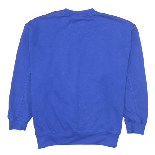 Womens UK Size 10 adidas Blue Pullover Sweatshirt