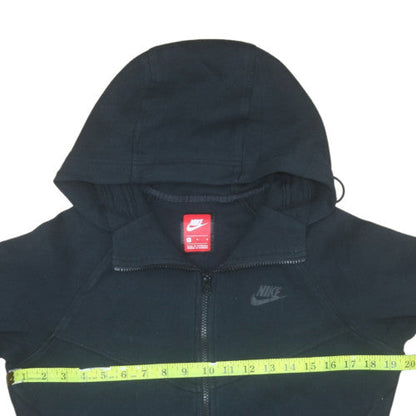 Mens UK Size M Nike Black Full Zip Hoodie