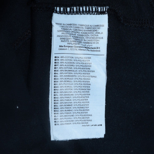 Mens UK Size M Nike Black Full Zip Hoodie