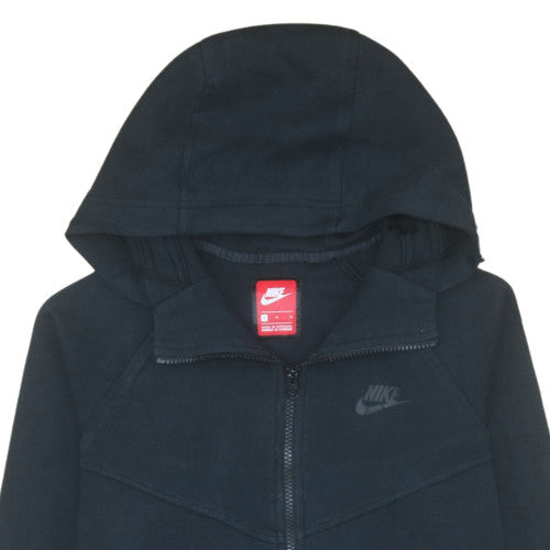 Mens UK Size M Nike Black Full Zip Hoodie