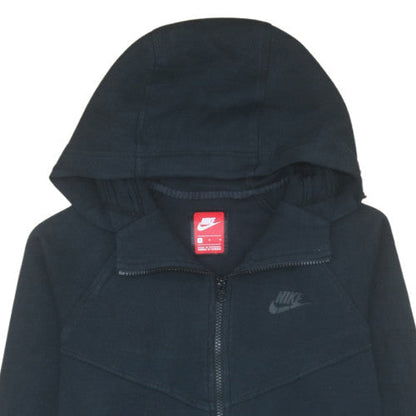 Mens UK Size M Nike Black Full Zip Hoodie