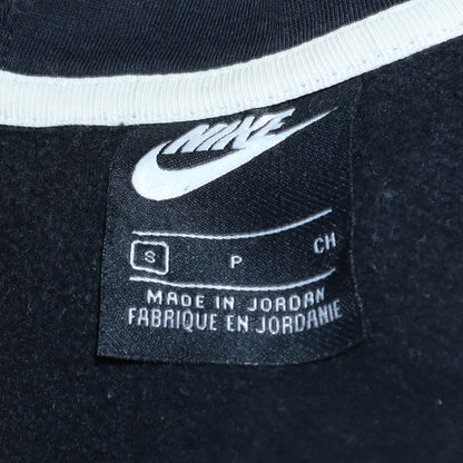 Womens UK Size S Nike Black Full Zip Hoodie