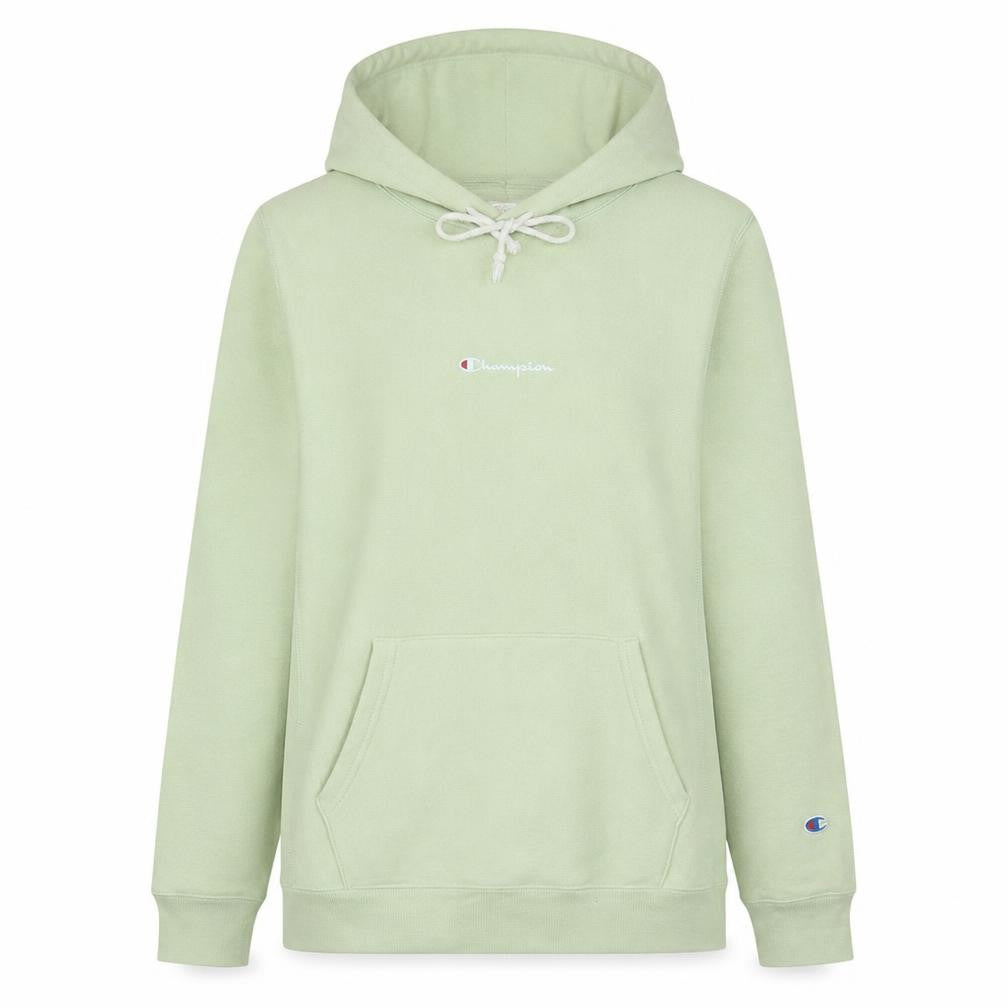 Womens UK Size M Champion Green Pullover Hoodie