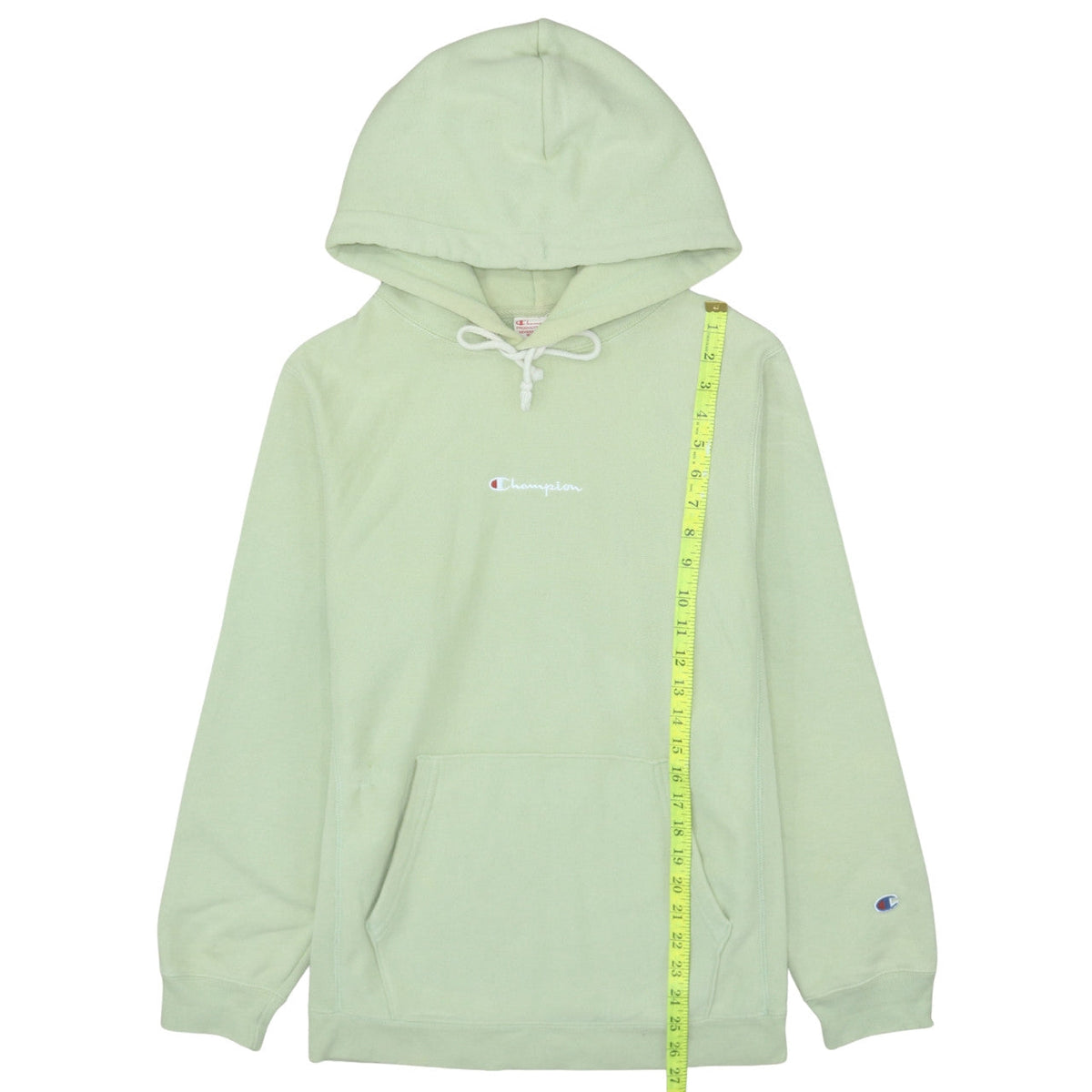 Womens UK Size M Champion Green Pullover Hoodie