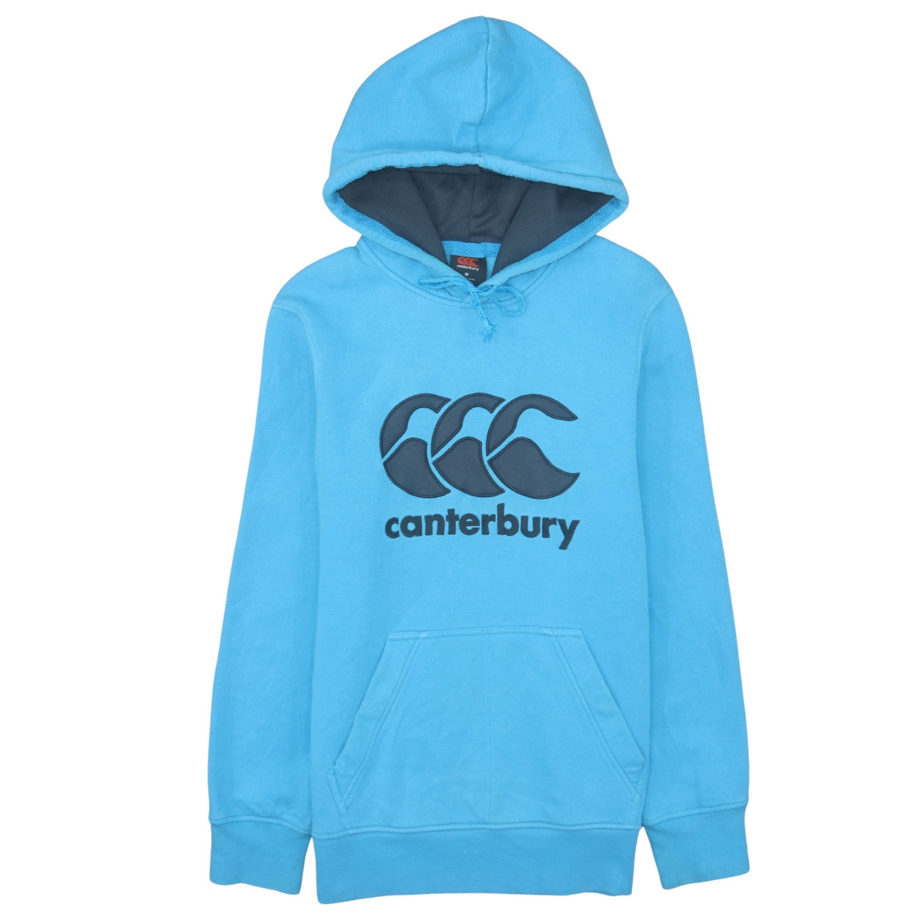 Mens UK Size M Canterbury Blue Pullover Hoodie
