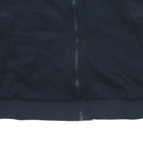 Mens UK Size L Nike Black Full Zip Hoodie