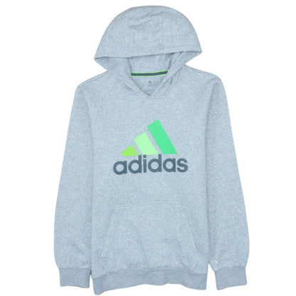 Mens UK Size S adidas Grey Pullover Hoodie
