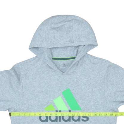 Mens UK Size S adidas Grey Pullover Hoodie
