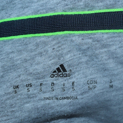 Mens UK Size S adidas Grey Pullover Hoodie
