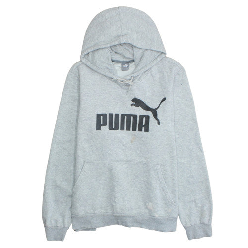 Womens UK Size XL PUMA Grey Pullover Hoodie