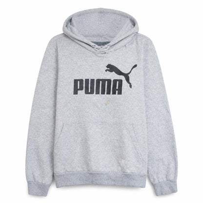 Womens UK Size XL PUMA Grey Pullover Hoodie