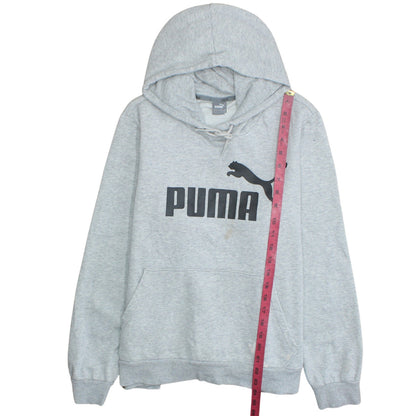 Womens UK Size XL PUMA Grey Pullover Hoodie
