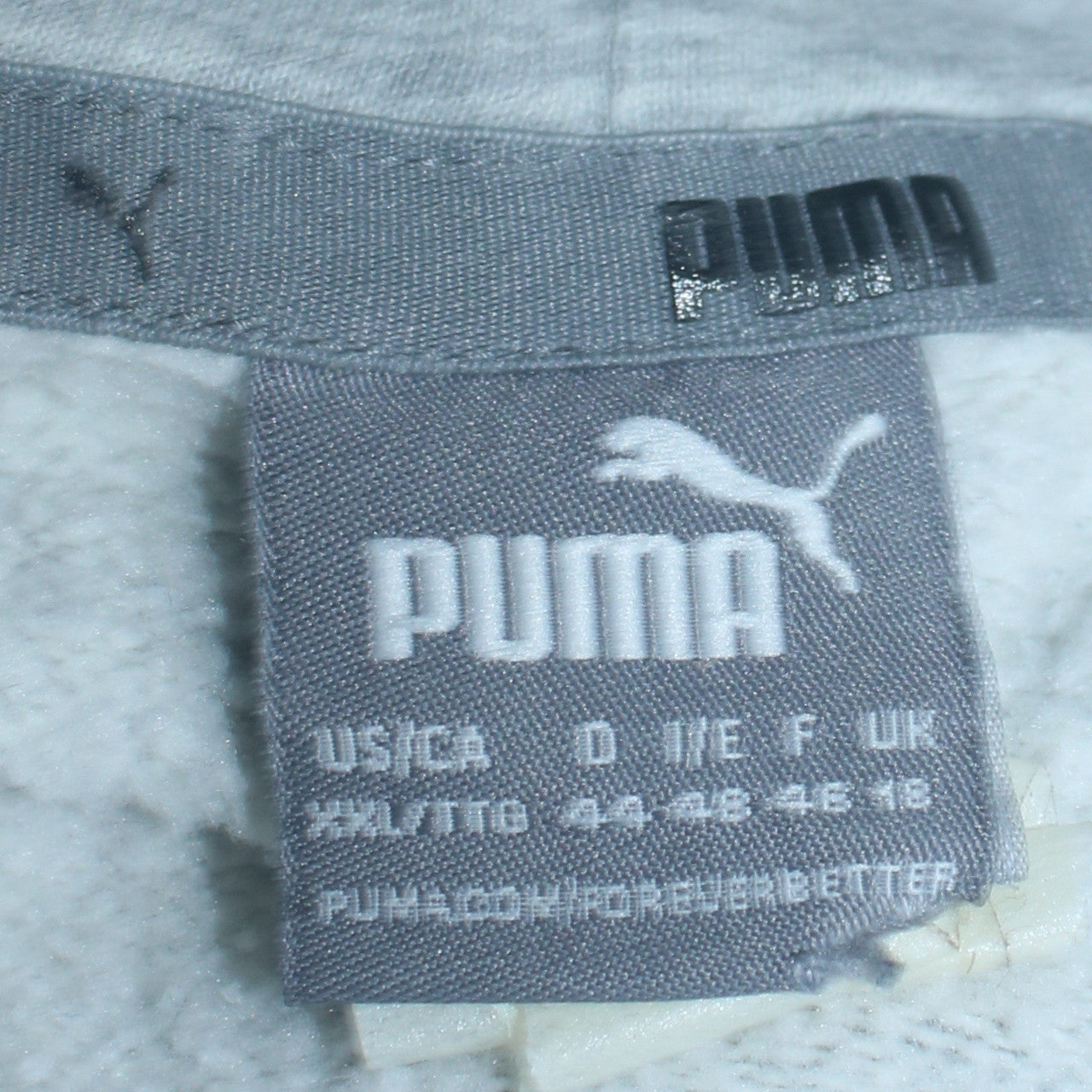 Womens UK Size XL PUMA Grey Pullover Hoodie