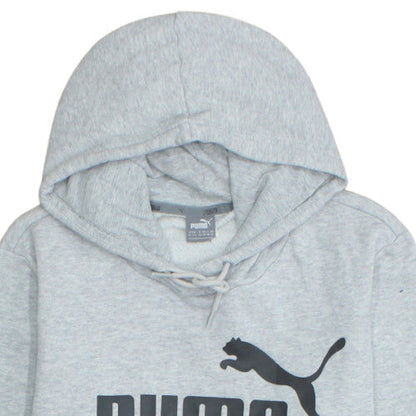 Womens UK Size XL PUMA Grey Pullover Hoodie