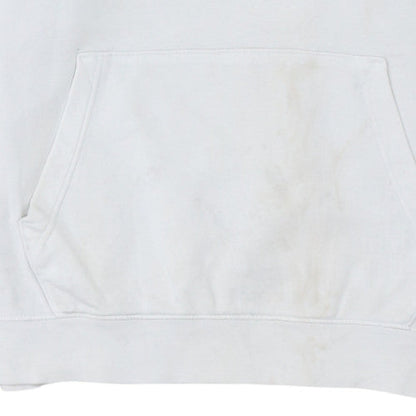 Womens UK Size S Nike White Pullover Hoodie