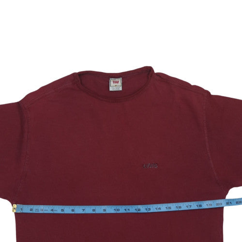 Mens UK Size L Levi's Red  T-Shirt