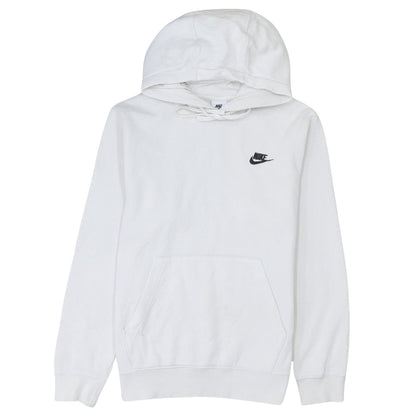 Womens UK Size XS Nike White Pullover Hoodie