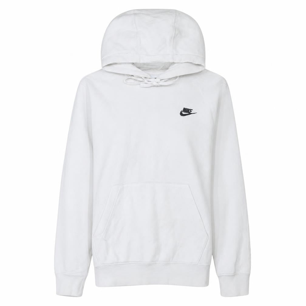 Womens UK Size XS Nike White Pullover Hoodie