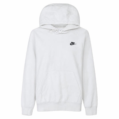 Womens UK Size XS Nike White Pullover Hoodie