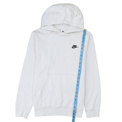 Womens UK Size XS Nike White Pullover Hoodie