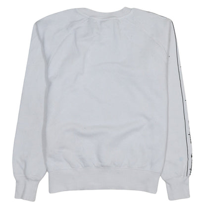 Womens UK Size S Champion White Pullover Sweatshirt