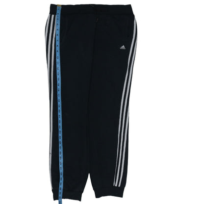 Adidas Women's Black Jogger Sweatpants S Elastic Waist Fleece