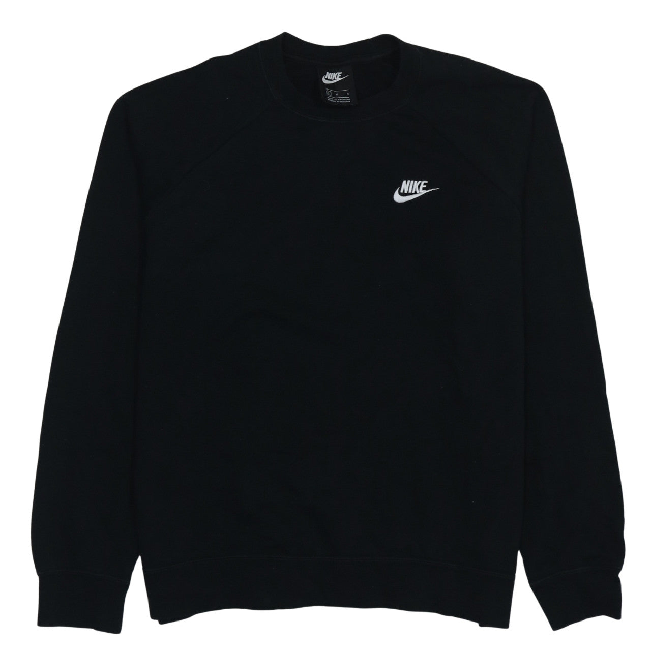Mens UK Size L Nike Black Pullover Sweatshirt