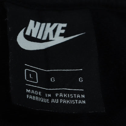 Mens UK Size L Nike Black Pullover Sweatshirt
